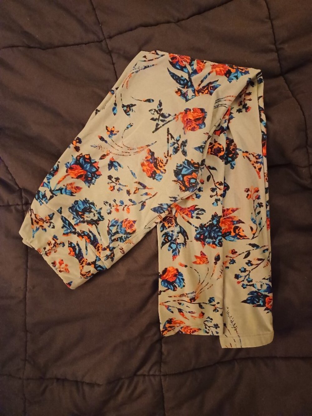Floral leggings